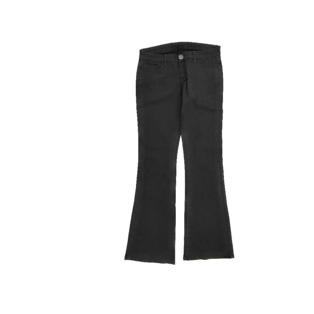 Unbranded Bootcut Back Lace Pocket Detail Women's size 10 Black Denim Jeans